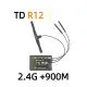 FrSky TD R18 Dual-Band Receiver - 2.4G & 900M With 18 Configurable Channels For RC Models