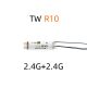 FrSky TW R10 Receiver——Simultaneous Working Dual 2.4G TW Mode