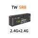 FrSky TW SR8 Receiver, dual 2.4G,  both SBUS In & Out channel and 8 PWM output channel ports--Receivers for Glider, etc.