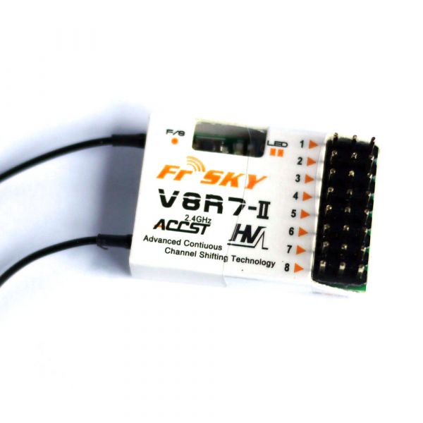 FrSky V8R7-II 2.4Ghz レシーバー 7CH