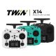FrSky TWIN X14/X14S Transmitter Dual 2.4G Radio System, Ergonomic, Compact & Flexible Design