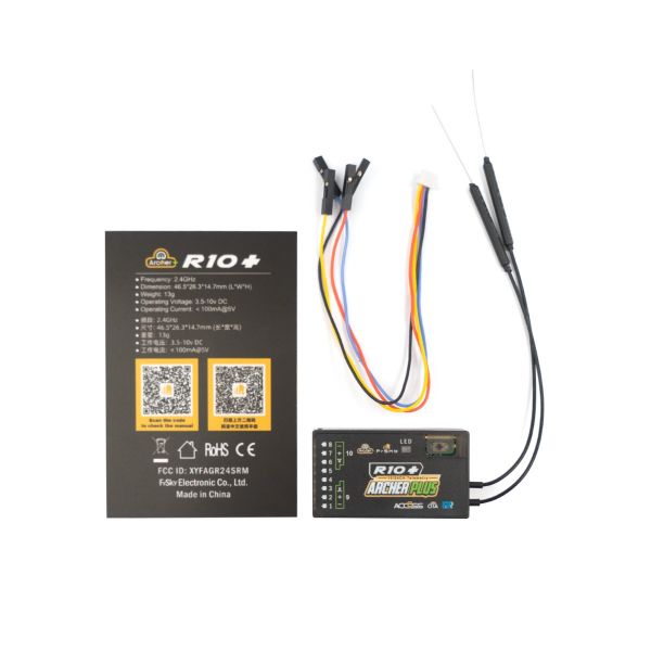 FrSky Archer Plus RS Mini Empfänger – 16 Kanäle, OTA-Update, Für RC-Flugzeuge (ACCESS/ACCST)