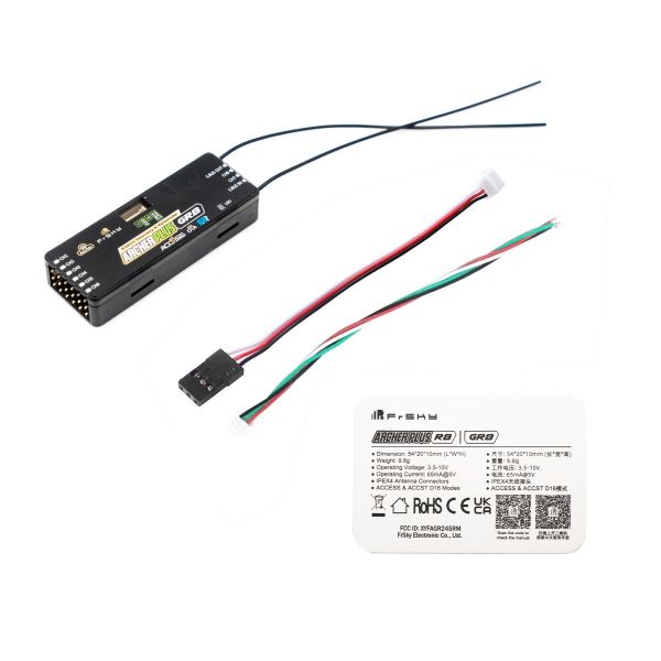 FrSky ARCHER PLUS GR8 Receiver with an upgraded high-precision