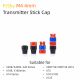 FrSky M4 4mm CNC Aluminum Gimbal Stick Ends Transmitter Stick Cap, Mixed color