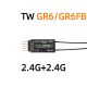 FrSky DUAL 2.4GHz TW GR6/GR6FB Receiver
