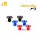 FrSky Vantac M3 3mm CNC Aluminum Gimbal Stick Ends Transmitter Stick Cap Umbrella