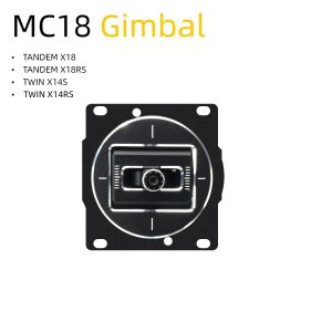 FrSky MC18 All-CNC Metal Hall Sensor Gimbals with 45° Travel Limiter Kit for TANDEM X18/X18RS/TWIN X14S/TWIN X14RS