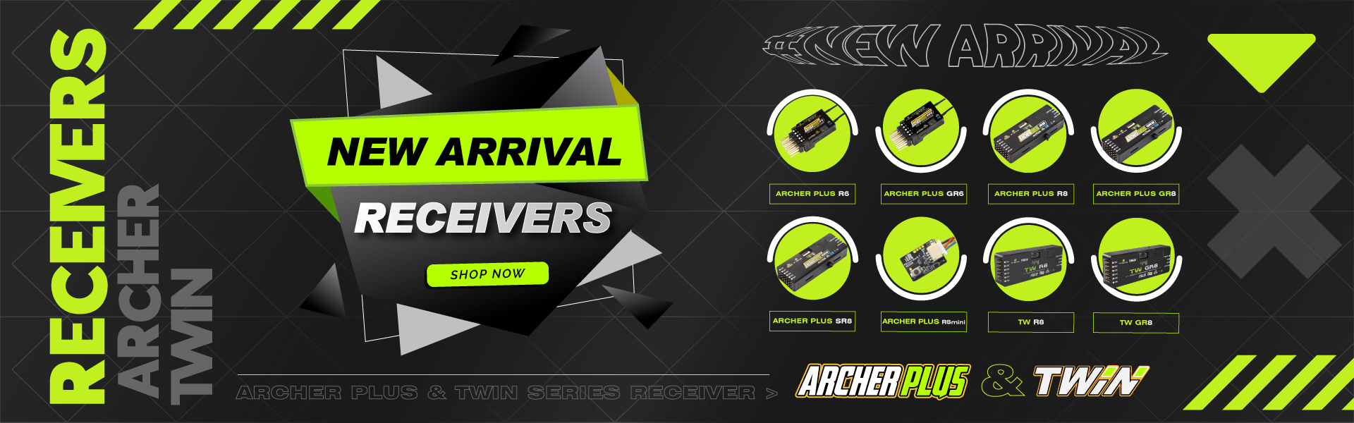 Archer Plus Receivers
